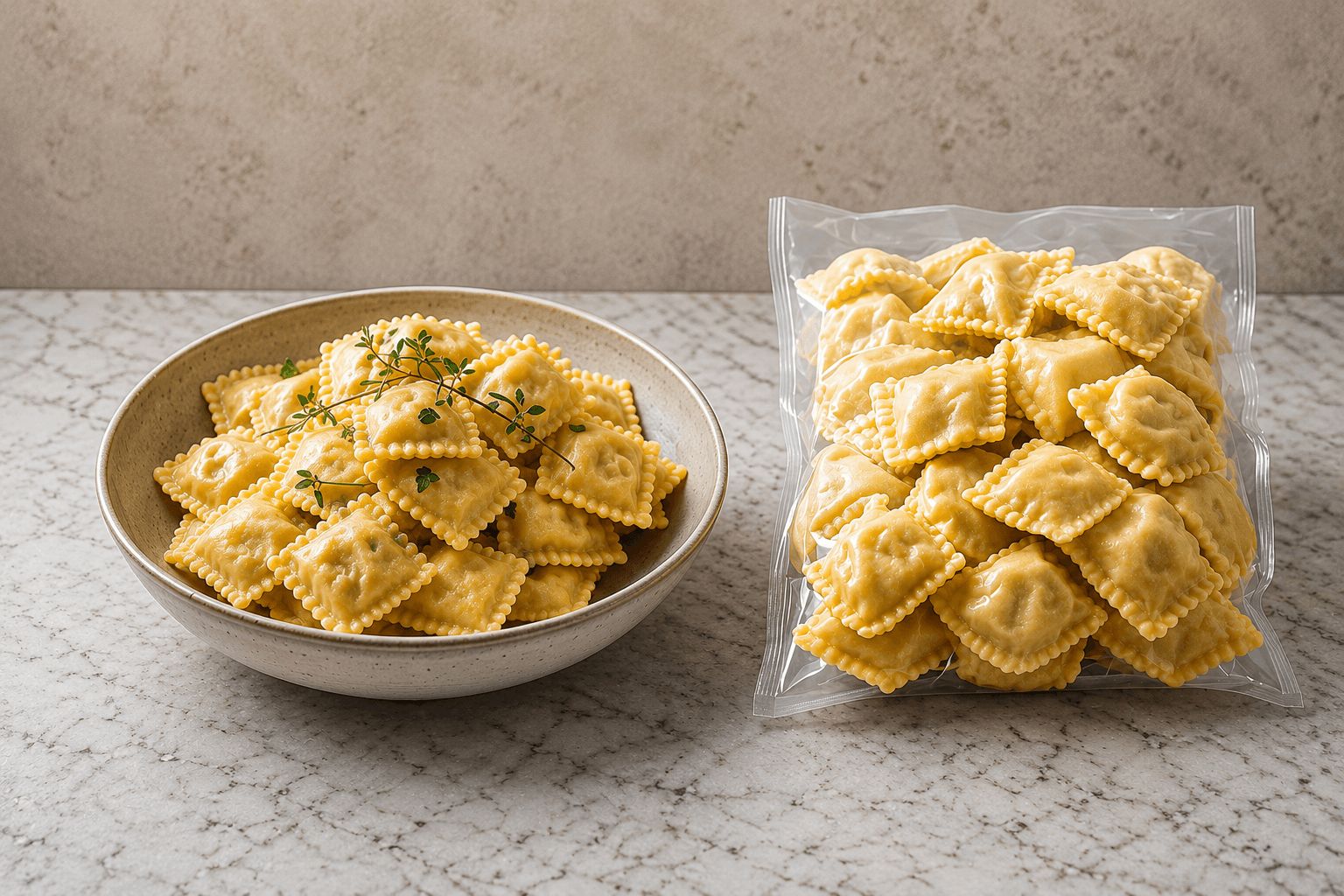 Pastas frescas o freezadas